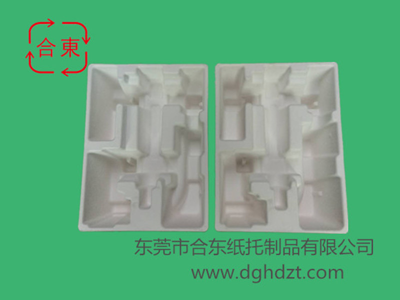 原木漿白色干壓紙托       電動牙刷包裝紙托